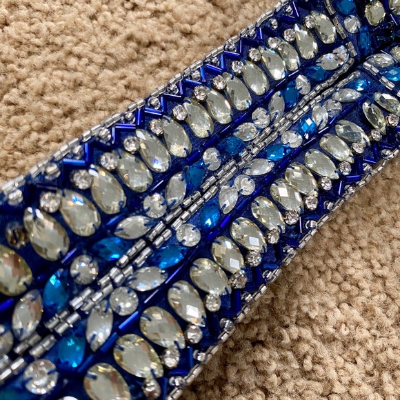 Rachel Allan Style 8000 Royal Blue Mermaid 🧜♀️ - Picture 7 of 9